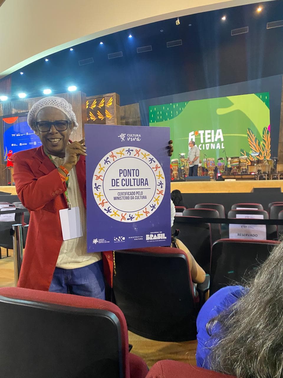 Everton dos Andes recebe a certificação Ponto de Cultura do Ministério da Cultura