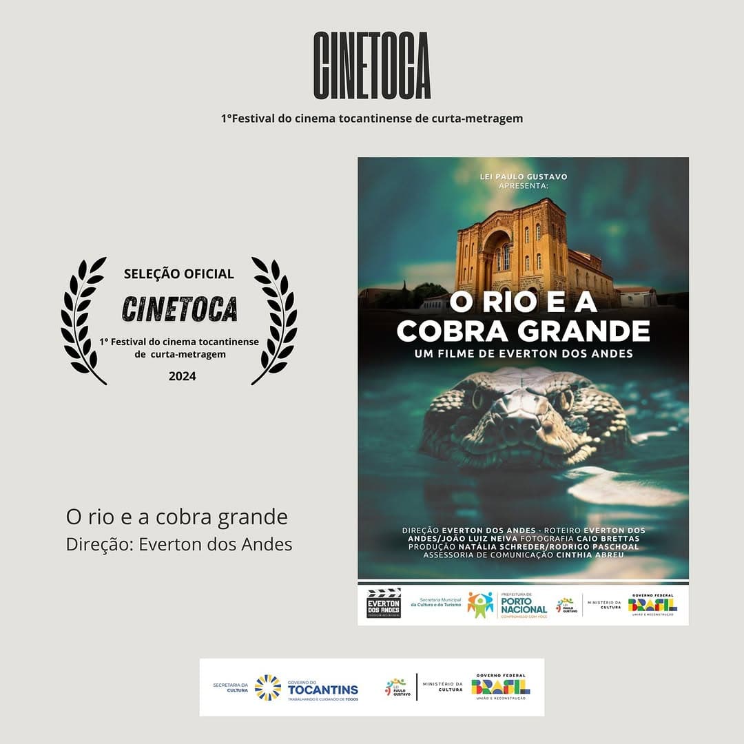 “O Rio e a Cobra Grande” no CINETOCA