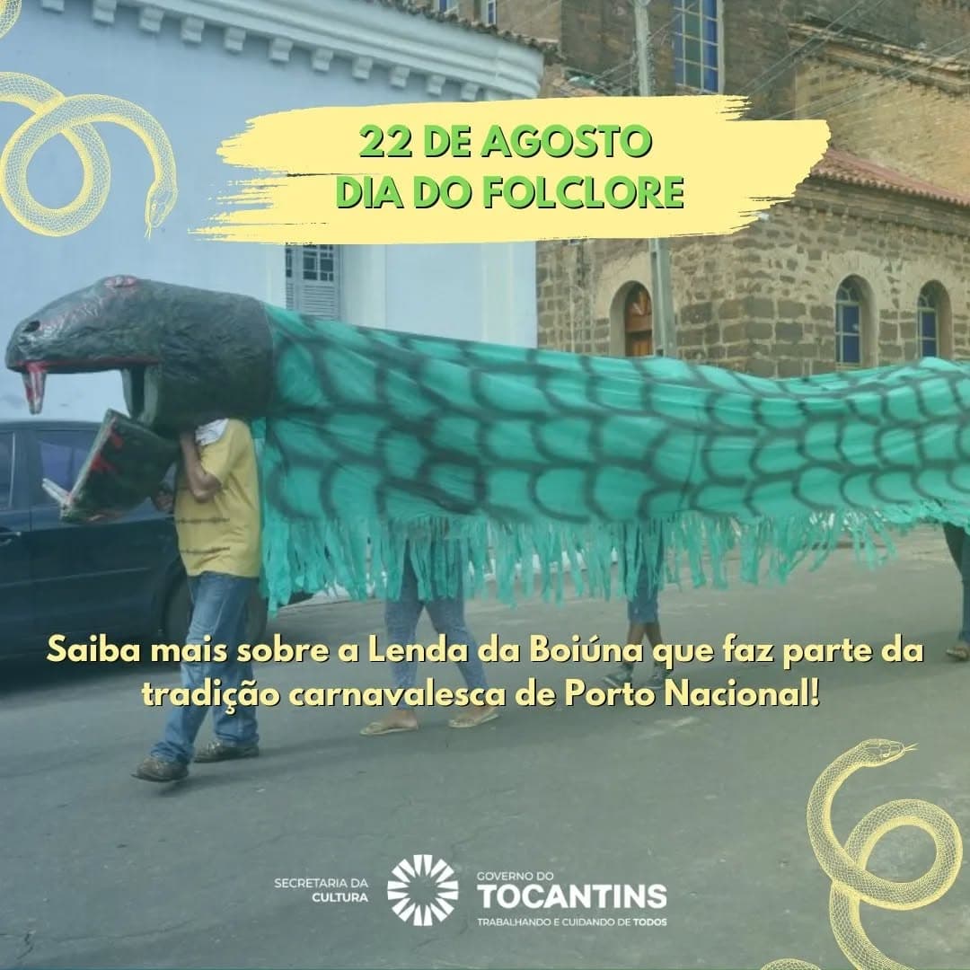 A lenda da Buiúna no Dia do Folclore